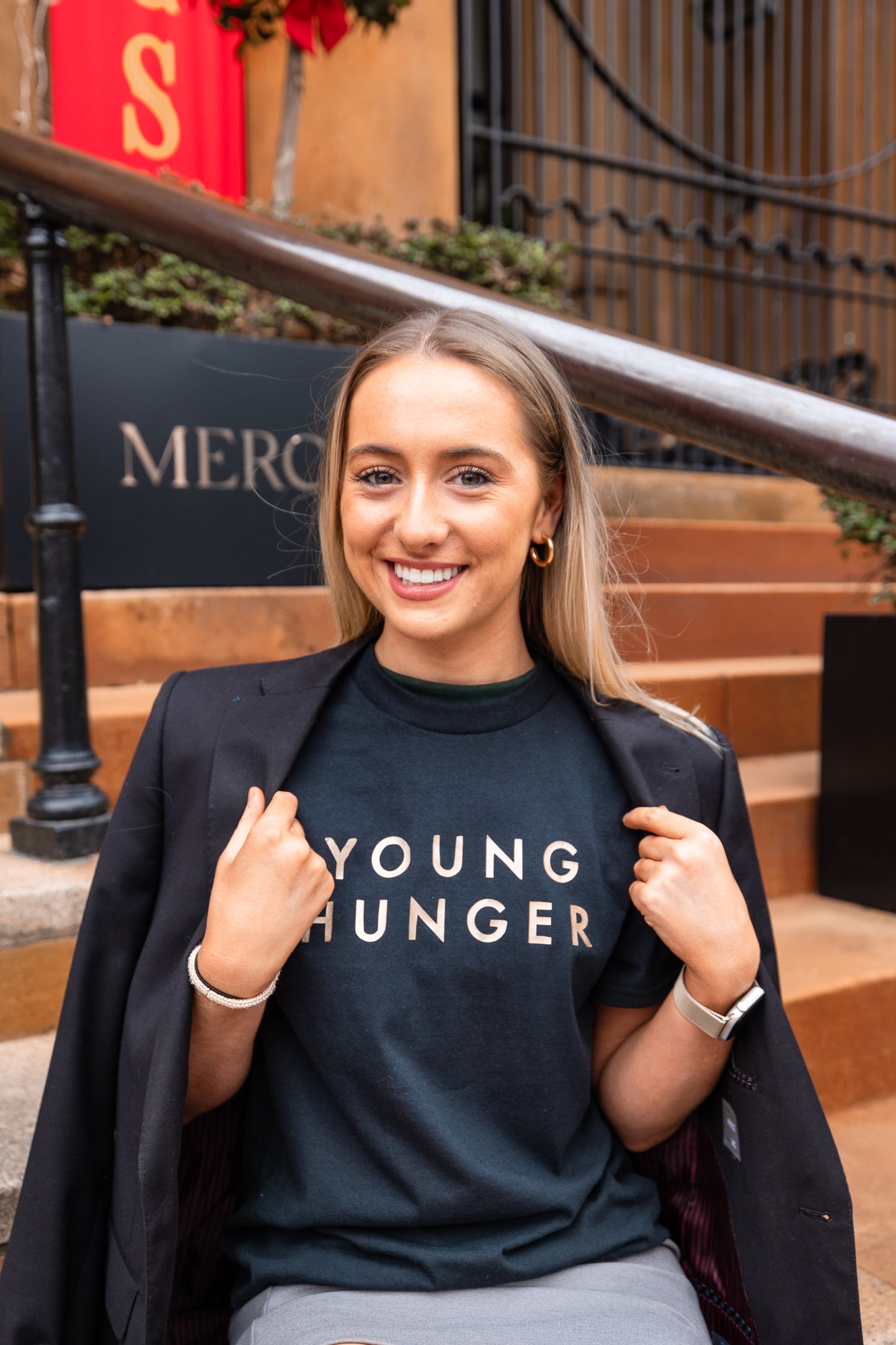 Young Hunger Classic T-Shirt (Black & Gold)