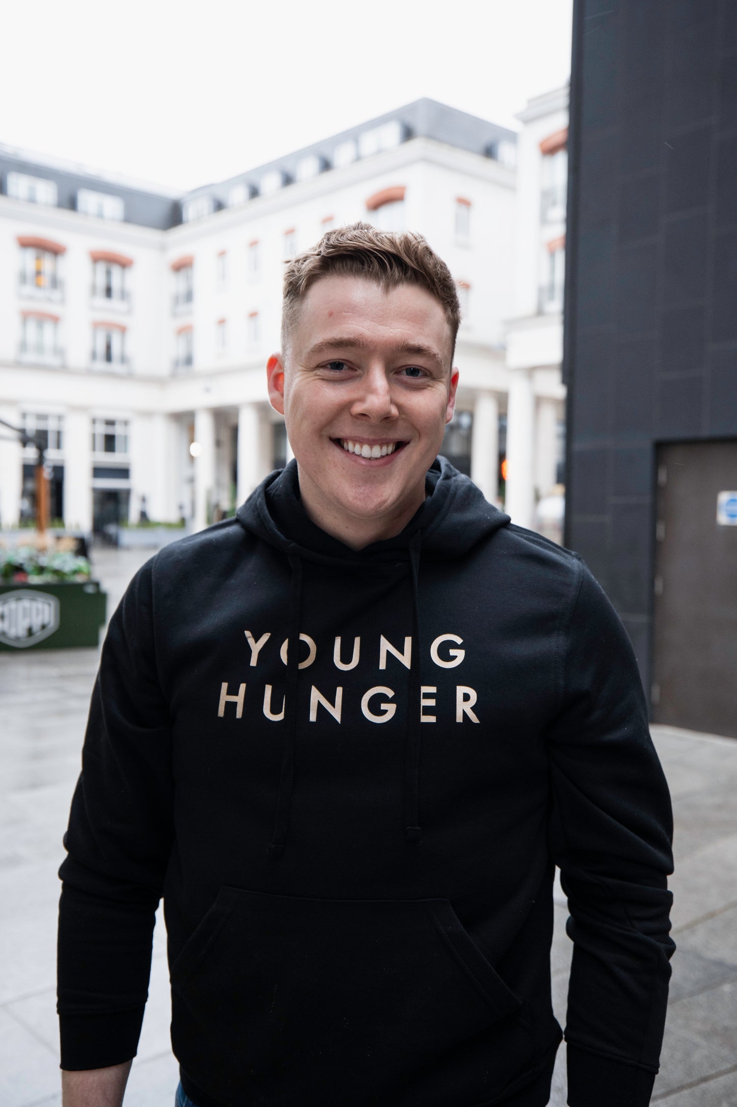 Young Hunger Classic Hoodie (Black & Gold)