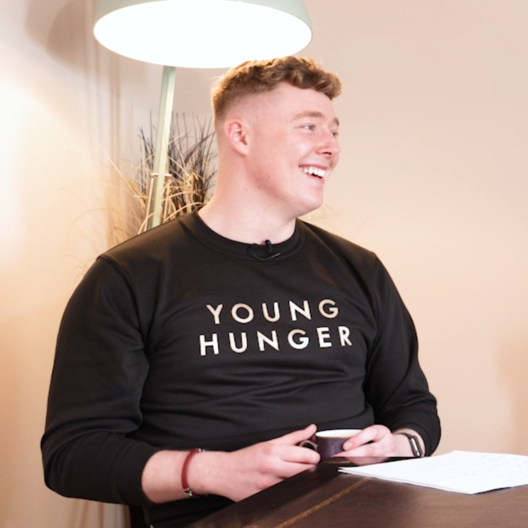 Young Hunger Sweatshirt (Black & Gold)