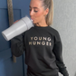 Young Hunger Sweatshirt (Black & Gold)